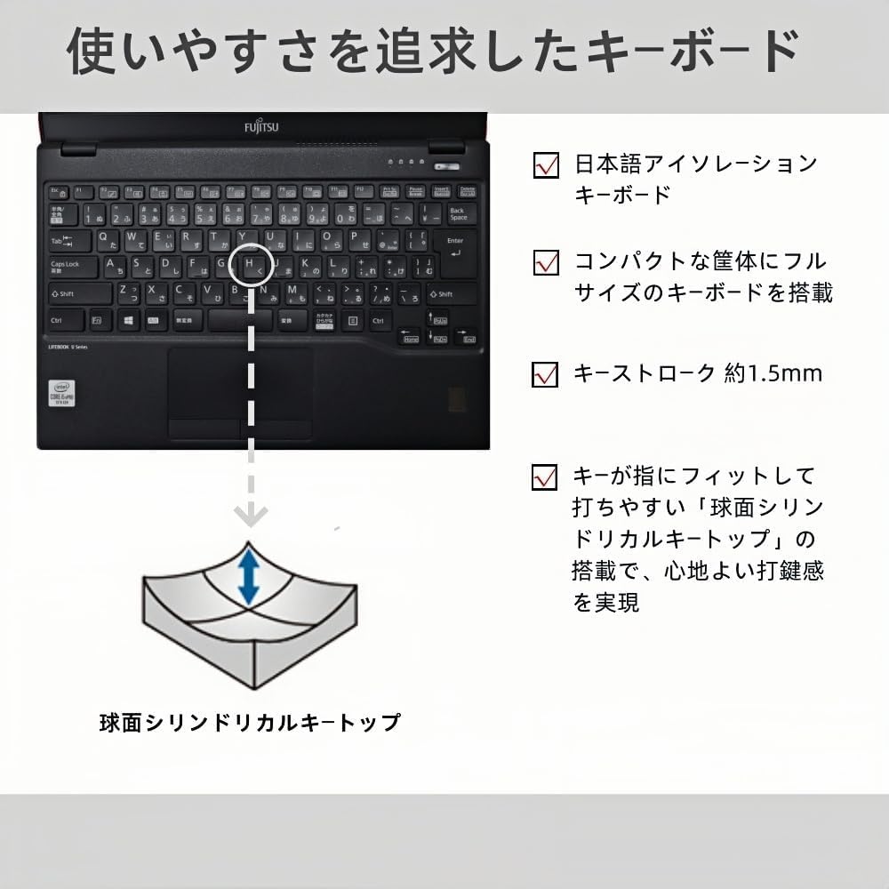 Amazon.co.jp: 【整備済み品】富士通 ノートパソコン LIFEBOOK U9310